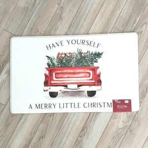 NWT Holiday Kitchen Mat - 30" X 18"